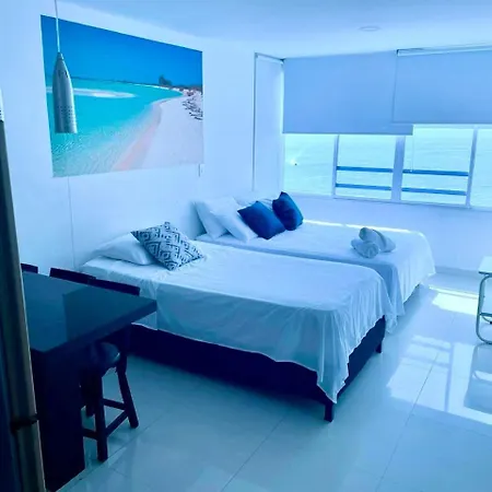 Apartamento 821b - Lindo Aparta-estudio En La Playa *