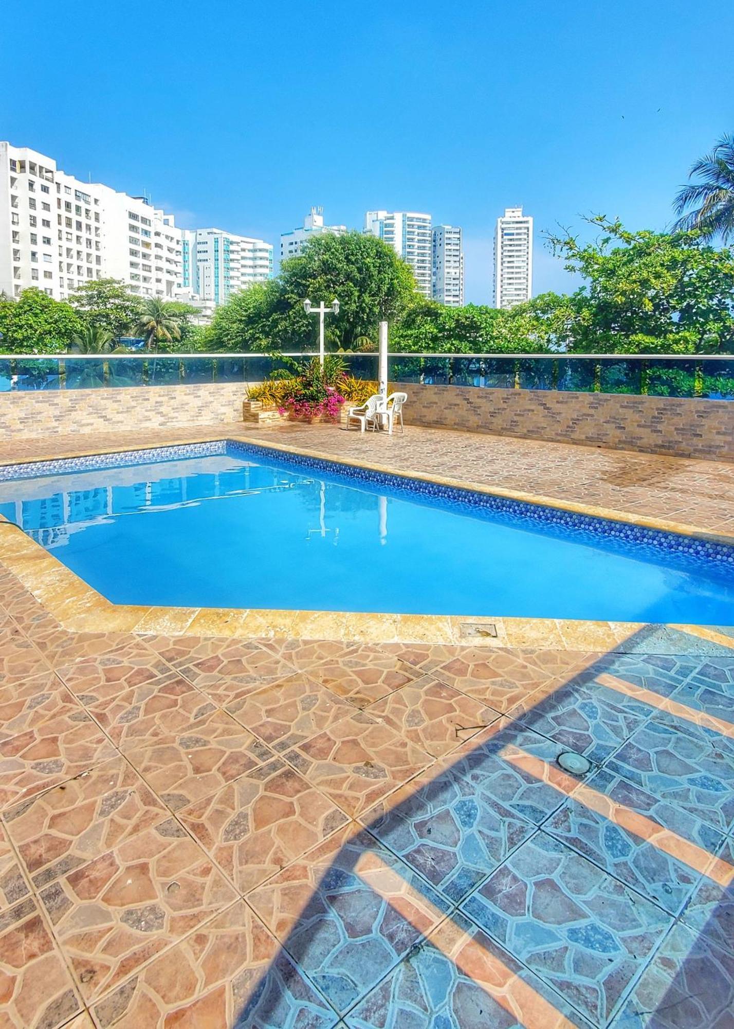821b - Lindo Aparta-estudio En La Playa Apartamento Cartagena